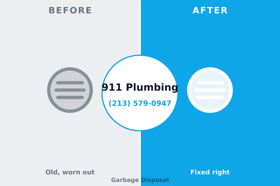 Before and after: plumbing repair Belmont Estates, VA